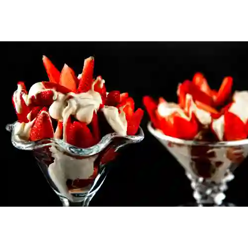 Fresas con Crema