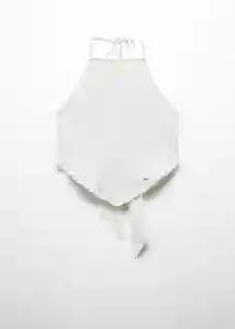 Camiseta Montaña Off White Talla 19 Niñas Mango