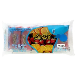 Canoa Pulpa de Fruta Fresa