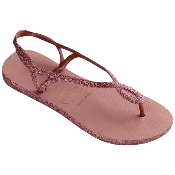 Sandalias Luna Sparkle Rosa Crocus Talla 40 4148065 Havaianas