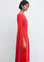 Vestido Ari-A Rojo Talla XL Mujer Mango