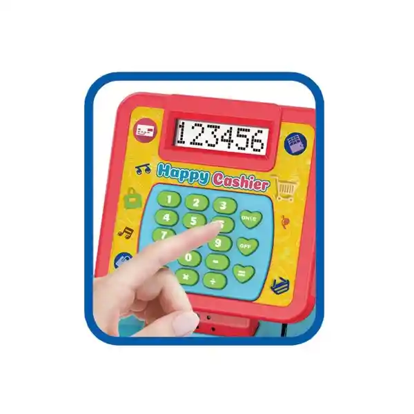 Finlandek Kids Supermercado Con Caja Registradora