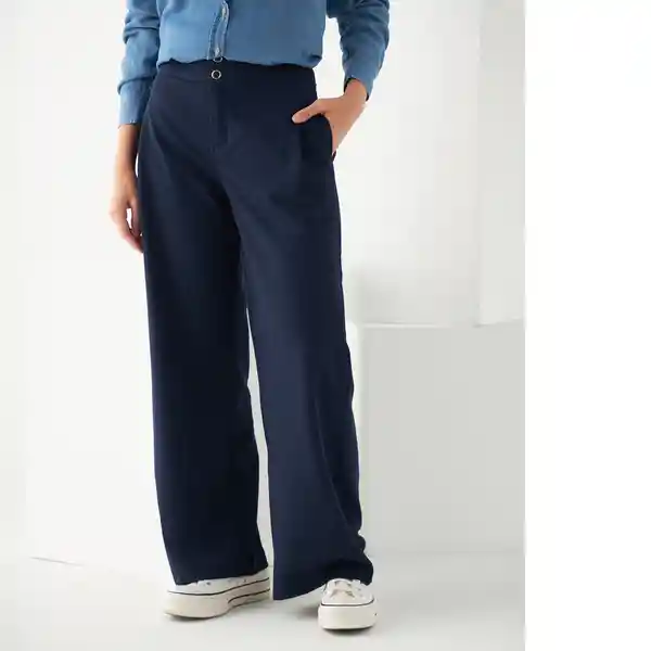 Pantalón Azul Talla 10 194024 431F007 Esprit