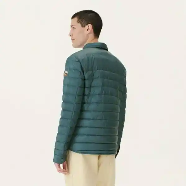 Just Over The Top Chaqueta Mat Verde Oscuro M