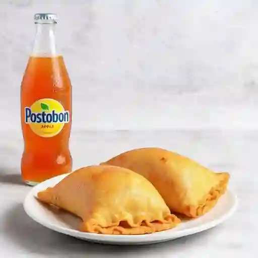 Empanadas, Pollo Queso, Hawaiana con Gas