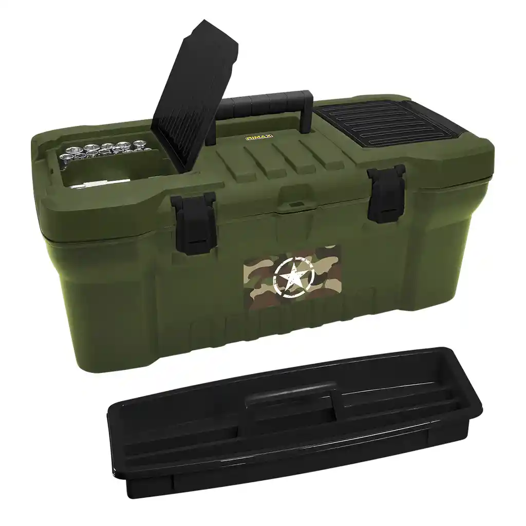 Rimax Caja Herram Cerr/Plt 20'' Verde