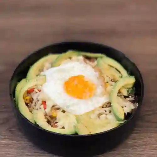 Calentado de Champiñon y Aguacate