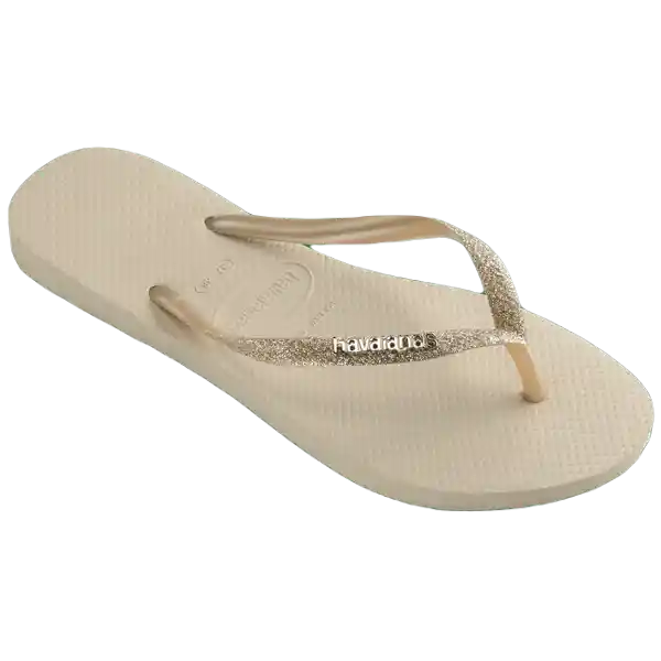 Sandalias Glitter me Beige Talla 42 4146118 Havaianas