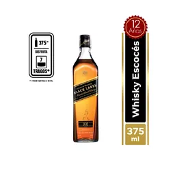 Whisky Johnnie Walker Black Label 375 ML