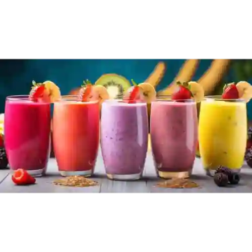 Jugos en Leche O en Agua