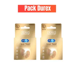 2 x Preservativo Durex Real Feel