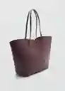 Bolso G Numa Marrón Talla 99 Mujer Mango