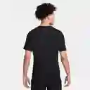 Nike Camiseta M Df Tee Iykyk Run Su24 Para Hombre Negro Talla M