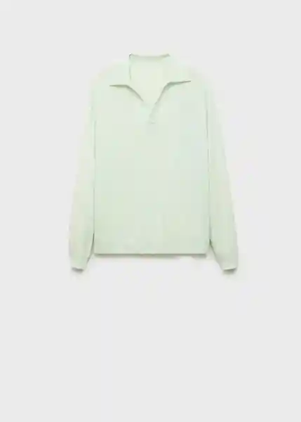 Jersey Auriga Agua Talla L Mujer Mango