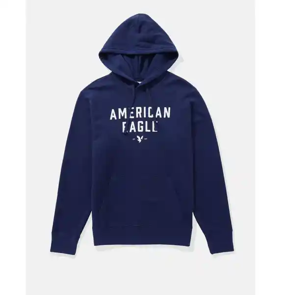 Buzo Hombre Azul Talla Small American Eagle 11922288