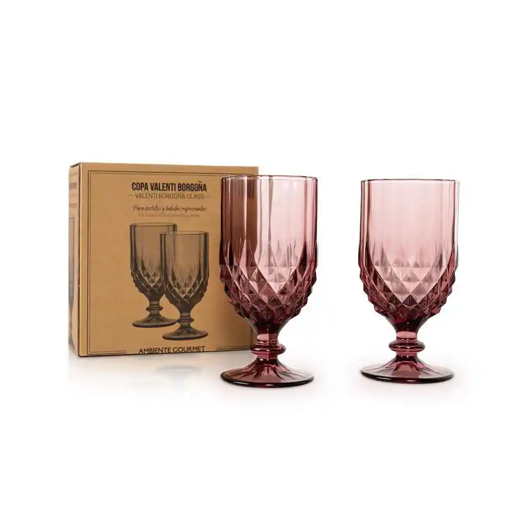 Ambiente Gourmet Copa Valenti Borgoña 330 mL