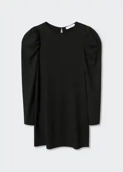 Vestido Sienna Negro Talla S Mujer Mango