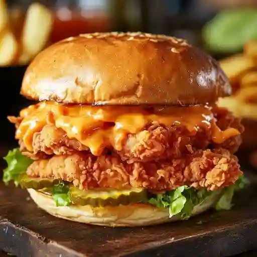 Hamburguesa de pollo