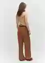 Top Karl Camel Talla XL Mujer Mango