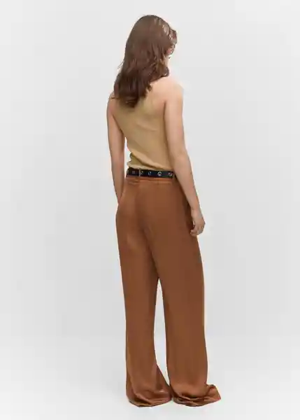 Top Karl Camel Talla XL Mujer Mango