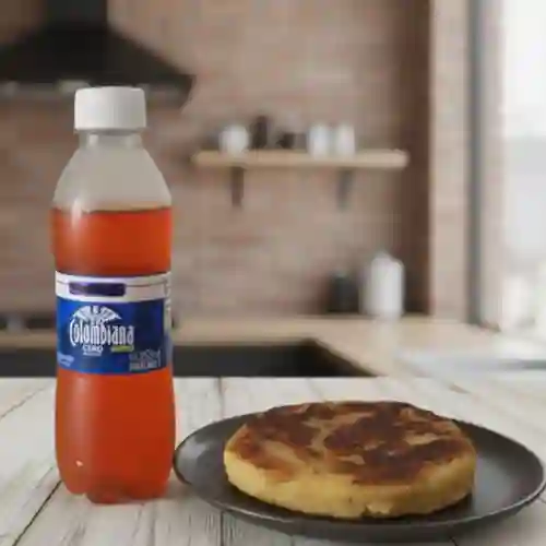 Combo Arepa de Queso con Gaseosa