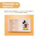 Organizador Plástico Tres Capas Disney Mickey Mouse Miniso