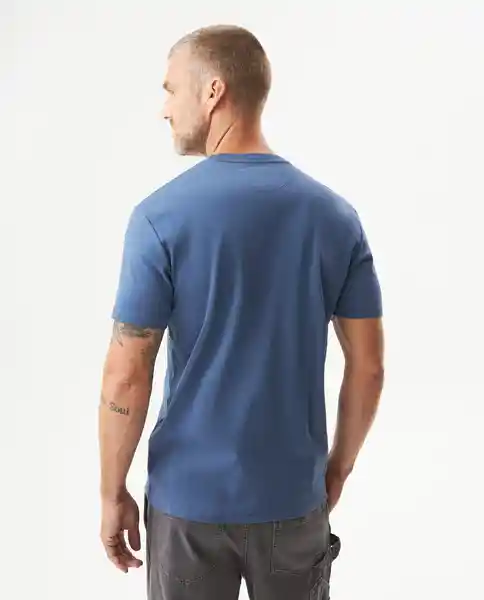 Camiseta Basic Duotone Duck Azul Provincial Medio S Chevignon
