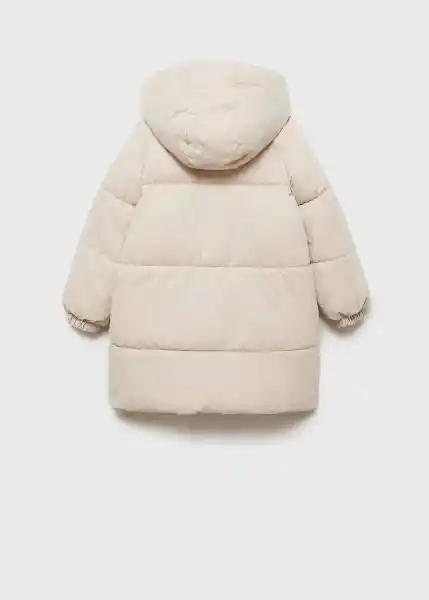 Abrigo Anorak Vega Piedra Talla 13 Niñas Mango