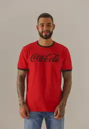 Camiseta Manga Corata M - Rojo