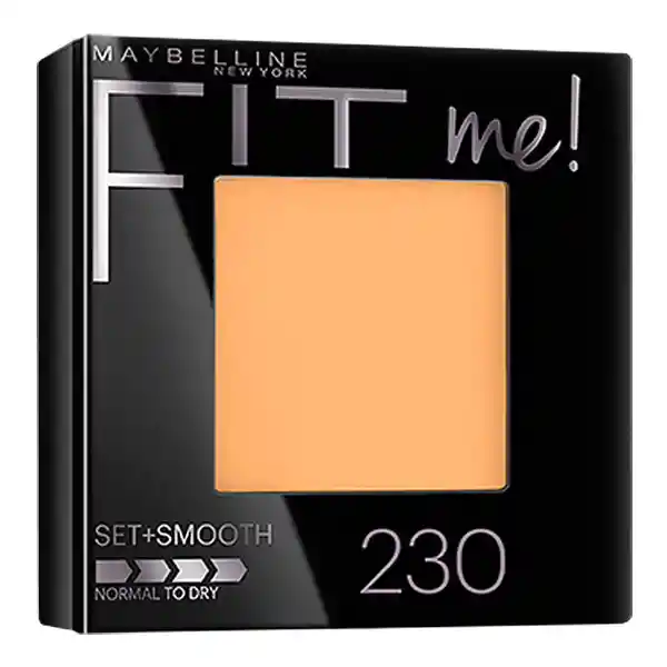 Maybelline Set Polvo Fit me! + Smooth Medium Buff 230