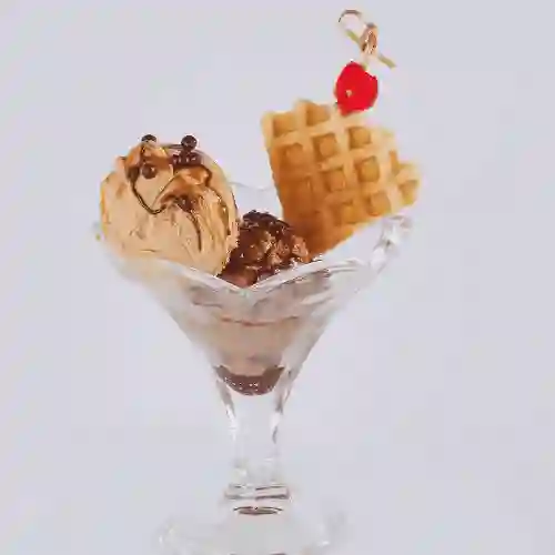 Copa Chocolate y Caramelo