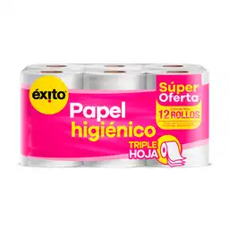  Papel Higienico Triple Hoja Exito 