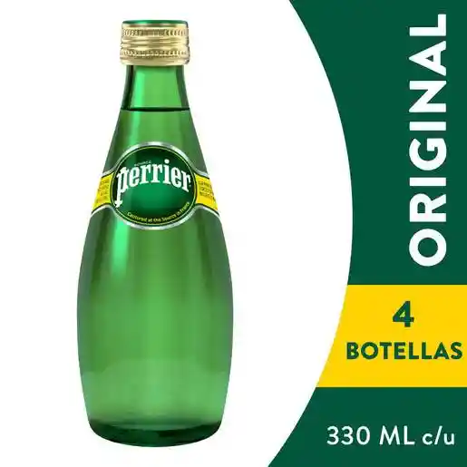 Perrier Agua Fourpack