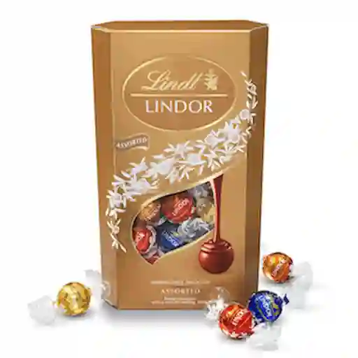 Lindor Bombón de Chocolate Sabores Surtidos Caja