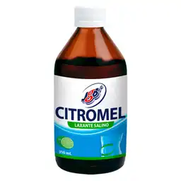 Citromel Ácido tartárico ( 1.71 g) y Tartrato de Sodio (9.67 g)