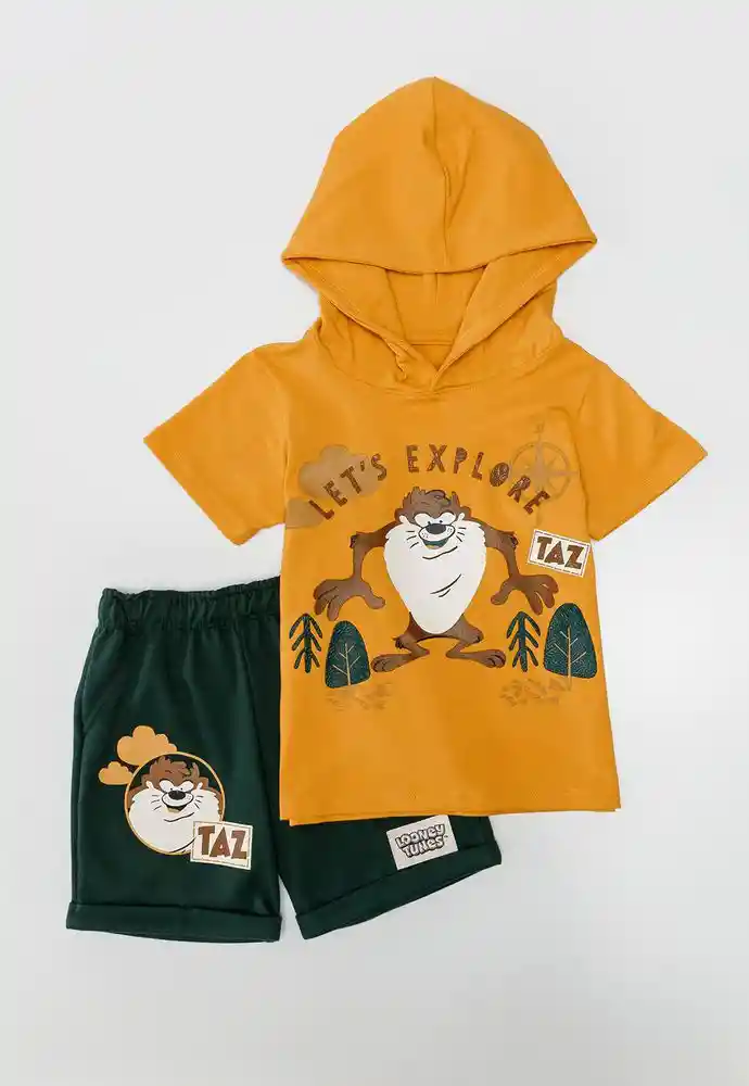 Conjunto Corto 2t-mostaza