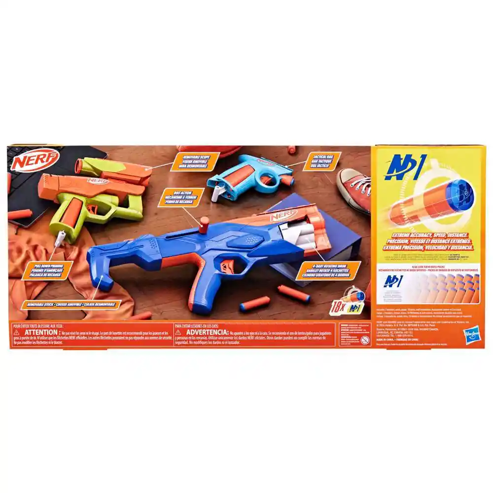 Nerf Lanzador n Series Gear up