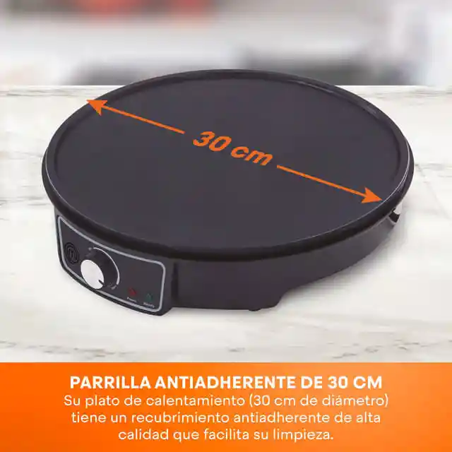 Crepera Eléctrica Premium