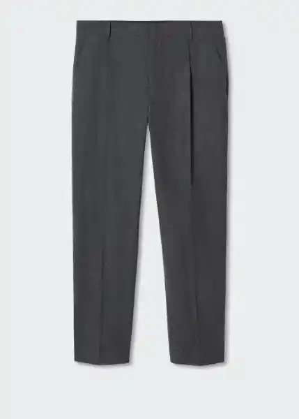 Pantalón Paris Gris Talla 38 Hombre Mango