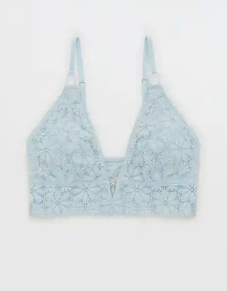 Top Bralette Aerie Azul Talla Large American Eagle