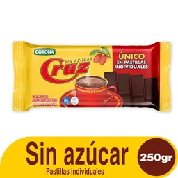 Cruz Chocolate de Mesa sin Azúcar