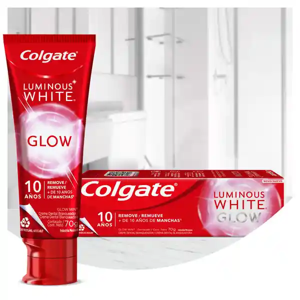 Colgate Luminous White Glow Crema Dental Blanqueadora  