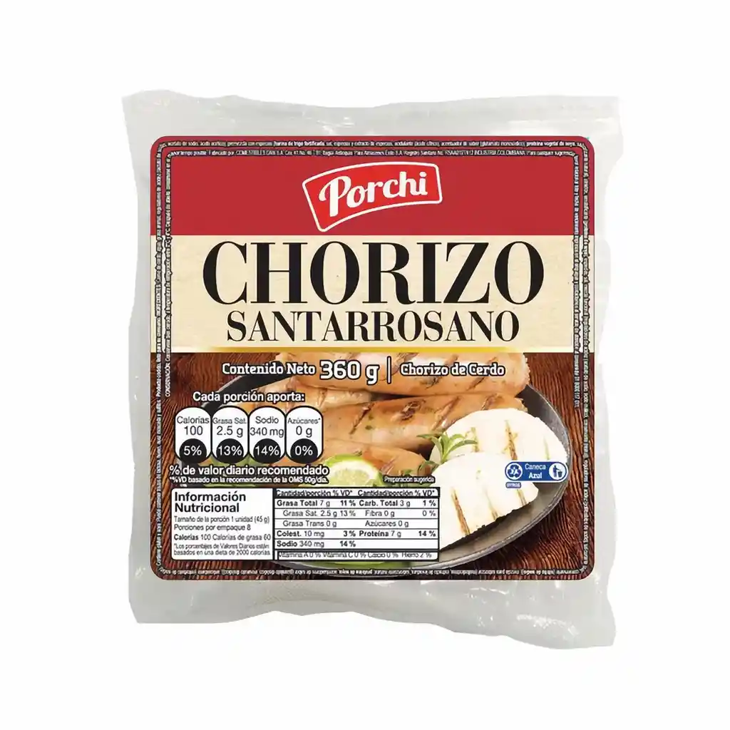 Porchi Chorizo Santarrosano