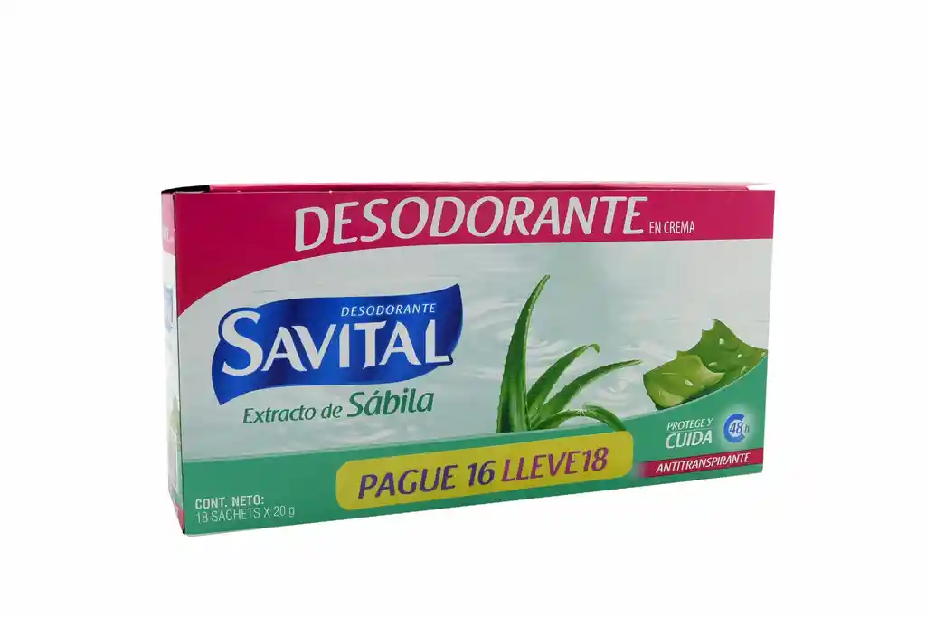 Savital Desodorante con Sábila