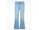 Jean Flare de Mujer Azul Talla 2 LONG American Eagle