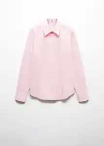 Camisa Sofía Rosa Talla S Mujer Mango