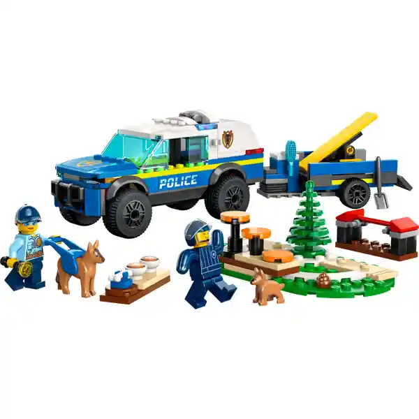 Set de Construcción Entrenamiento Móvil Para Perros Policía Lego