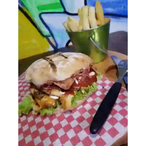 Hamburguesa de Pollo