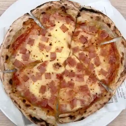 Pizza 1 ingrediente - jamón de cerdo