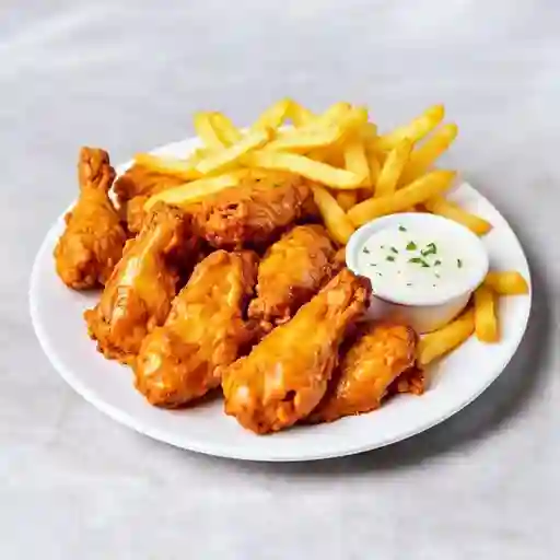 Alitas de Pollo 15 unidades